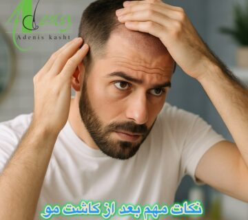 موارد بعد از کاشت مو
