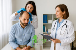 اینفوگرافیک کاشت مو با سلول های بنیادی و وضعیت علمی امروز