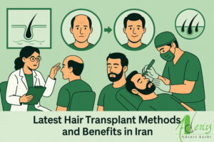 اشتباهات رایج بعد از کاشت مو و تاثیر رژیم غذایی بر رشد موها