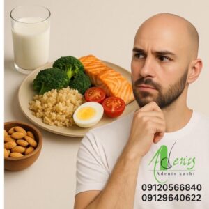تغذیه مناسب کاشت مو