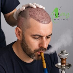 سیگار و قلیان بعد از کاشت مو