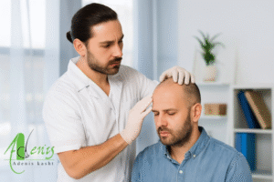 کاشت مو توسط تکنسین