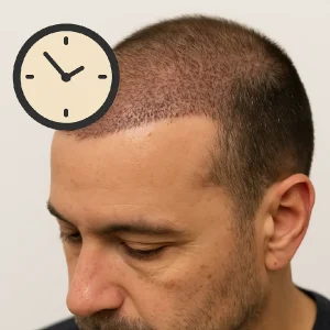 مدت زمان کاشت مو