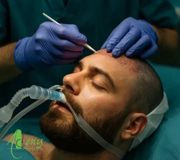 کاشت مو با بیهوشی