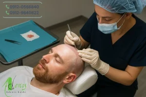 کاشت مو با بیهوشی کامل