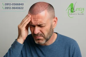 سردرد در محل برداشت بعد از کاشت مو