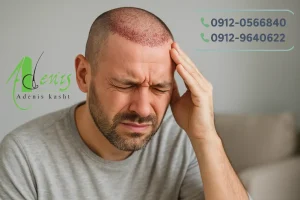 سردرد داشتن بعد از کاشت مو
