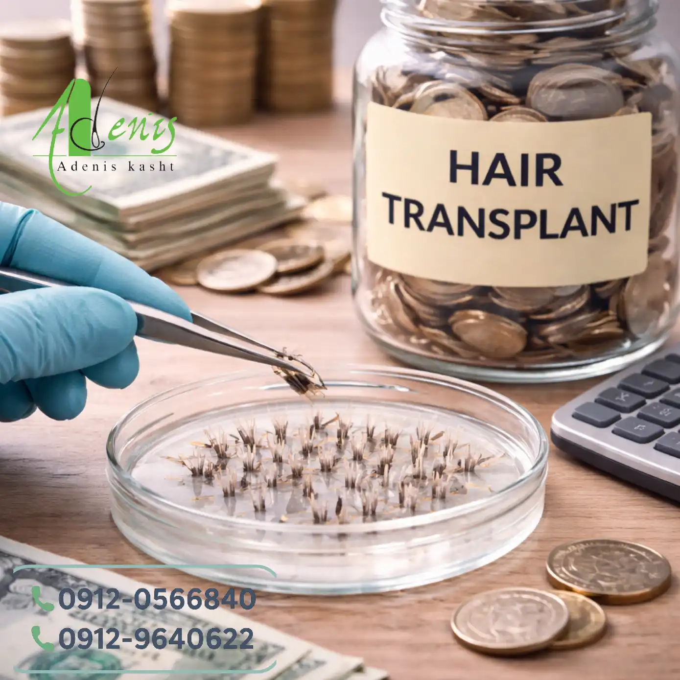 دریافت وام کاشت مو