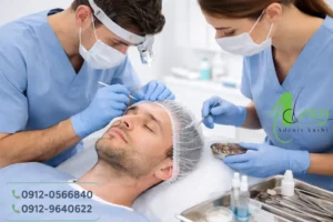 فرآیند آماده‌سازی بیمار برای انجام کاشت مو در کلینیک تخصصی