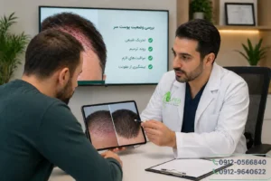 روند ترمیم پوست سر و کاهش سوزش بعد از کاشت مو