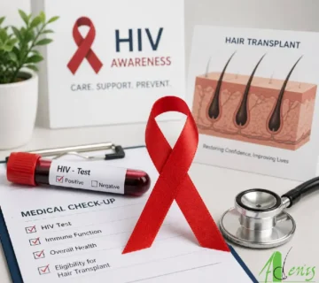 کاشت مو در افراد مبتلا به HIV