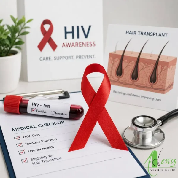 کاشت مو در افراد مبتلا به HIV