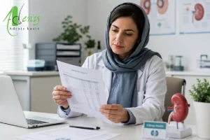 بررسی آزمایش‌ها قبل از کاشت مو در بیماران کلیوی