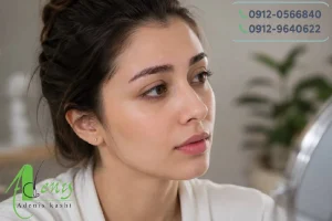 ریزش موقت ابروهای کاشته شده بعد از کاشت ابرو