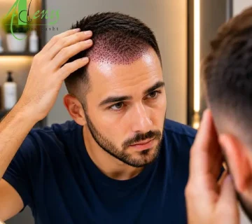 چربی سر بعد از کاشت مو