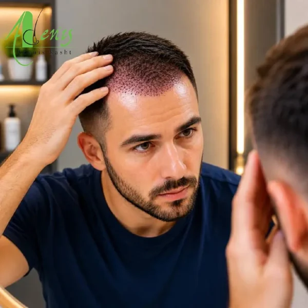 چربی سر بعد از کاشت مو