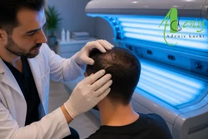 بررسی پوست سر قبل از استفاده از دستگاه سولاریوم