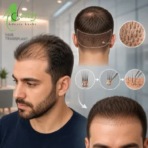 گرافت مو و بانک مو چیست و محل برداشت گرافت در کاشت مو