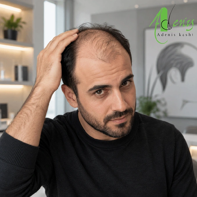 درمان طاسی سر و بررسی میزان طاسی در الگوی ریزش مو