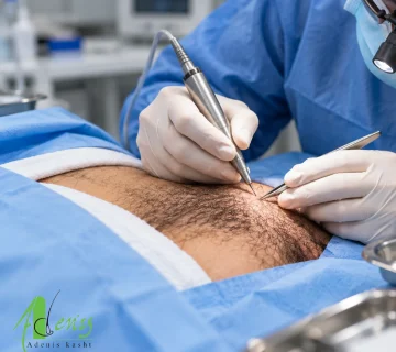 کاشت مو از آلت تناسلی و بررسی امکان استفاده از موی بدن برای کاشت مو