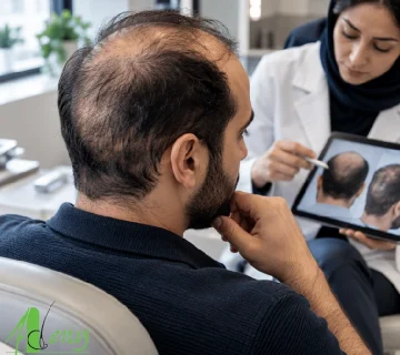 کاشت مو با بانک موی ضعیف و بررسی تراکم ناحیه اهداکننده